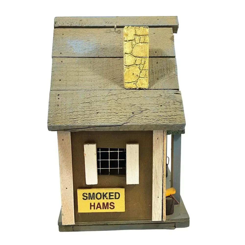 Wood Country Store Birdhouse 8x7x12